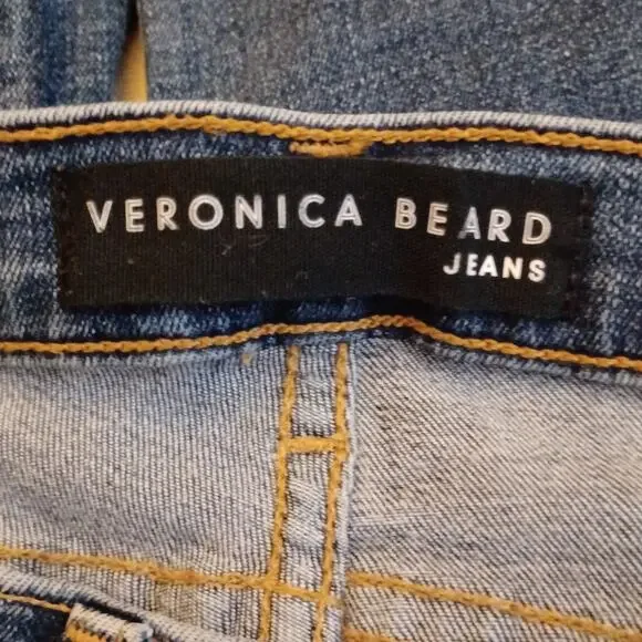 VERONICA BEARD Kate 10" Crop Stretch Jeans. Size 24 - Picture 14 of 16